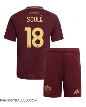 AS Roma Matias Soule #18 Echipament de Fotbal Replică 2024-25 Copii Acasa (+ Șorturi)